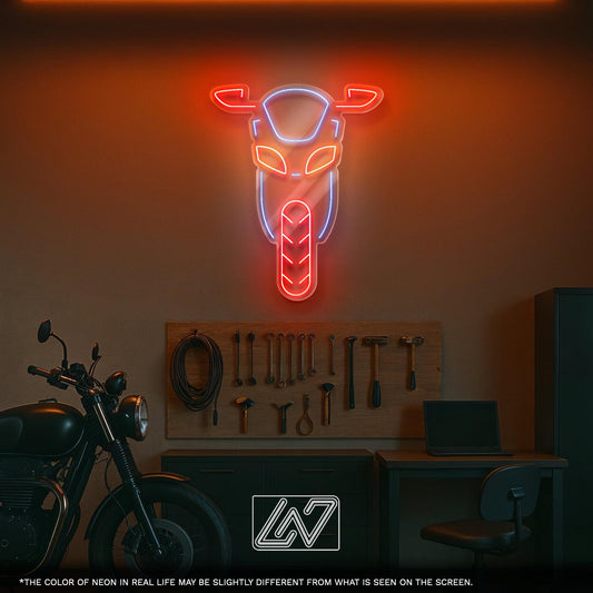 Motorbike LED Neon Sign