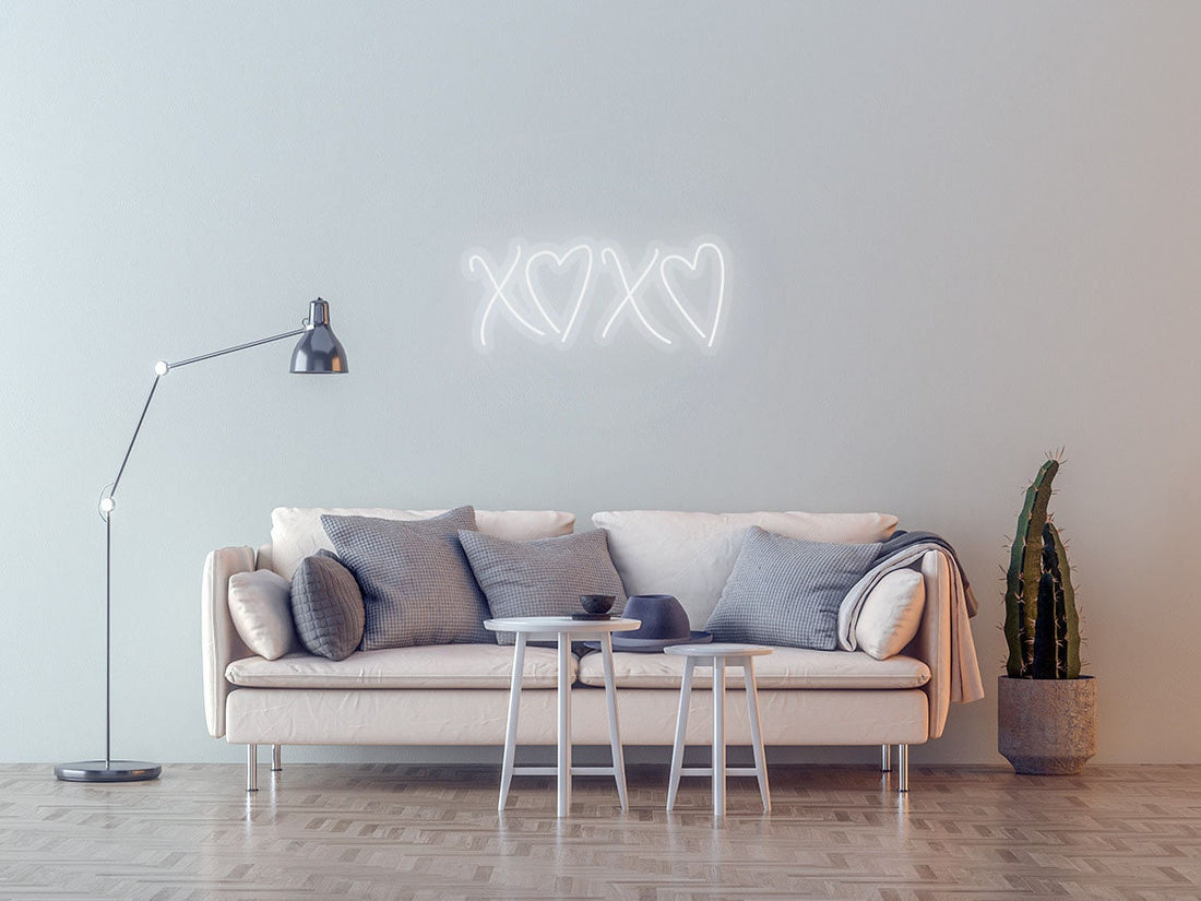 XOXO Sign - Neon Sign, Led Neon, Personalization, Decoration, Neon Light,Home,Living Room,Bedroom, Love