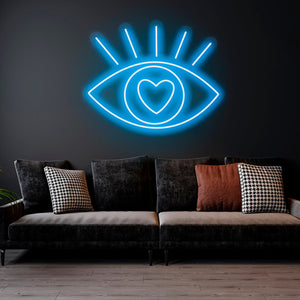 Eye- LED Neon Sign , Home Interior Decor, Neon Lights, Bedroom neon sign, Neon sign wall decor