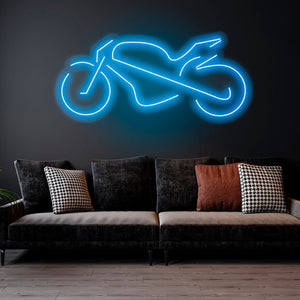 Motorcycle - LED Neon Sign , Home Interior Decor, Neon Lights, Bedroom neon sign, Neon sign wall decor