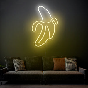 Banana - LED Neon Sign, Interior Decor, Room decor, Wall Decor, Custom Sign, Neon For Home