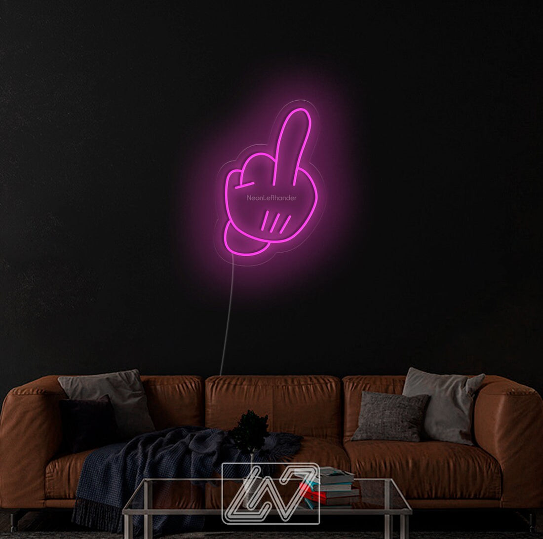 Fuck - LED Neon Sign, Interior Decor, Room decor, Wall Decor, Custom Sign, Neon For Home