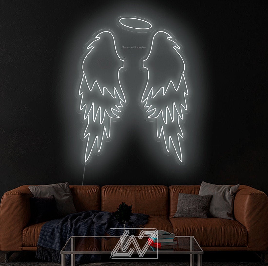 Аngel Wings Neon Sign - Custom Neon Sign, Event Decor, Angel Neon Sign, Neon Lights, Photo Zone, Party Decor, Neon Sign Art, Neon Wings