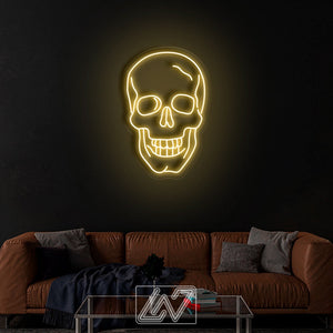 Skeleton - LED Neon Sign, Spooky Halloween Led Decor, Scary Halloween, Halloween Light Decor, Custom Neon Sign