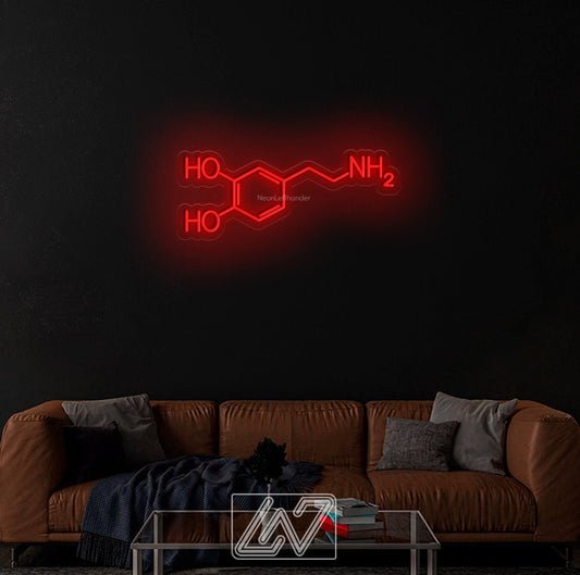 Dopamine - LED Neon Sign, Interior Decor, Room decor, Wall Decor, Custom Sign, Neon For Home