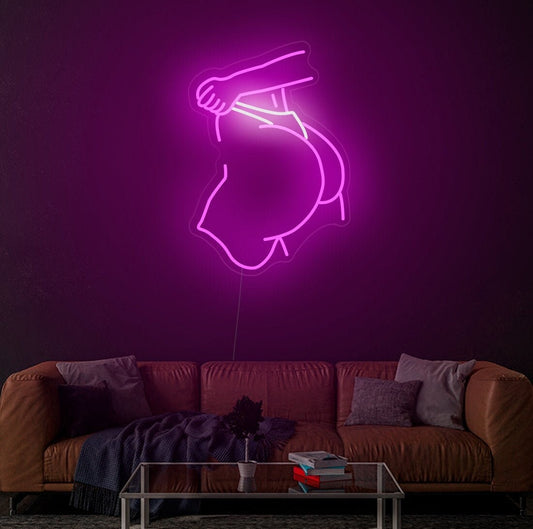 Body - LED Neon Sign, Interior Decor, Room decor, Wall Decor, Custom Sign, Neon For Home