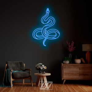 Snake PRO - LED Neon Sign, Animal Neon Sign, Custom Neon Sign, Snake Neon light, Animal Home Decor, Neon Sign for Bedroom