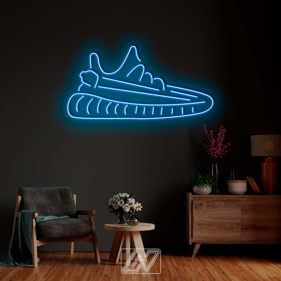 Sneaker 2.0 - Neon Sign, Sneakerhead Room Led Sign, Shoes Led Sign, , sport shoe for the home, bedroom, cafe, office, living room