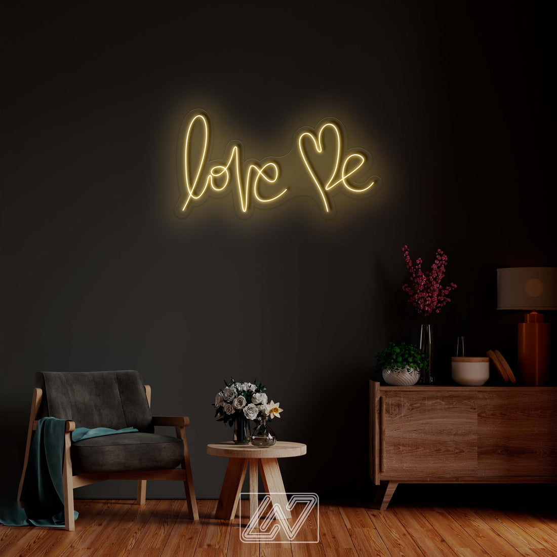 Love Me - LED Neon Sign, Wedding Neon Sign, Neon Sign Bedroom, Neon Sign Art, Neon Sign Bar, Neon Light, Led Neon Sign