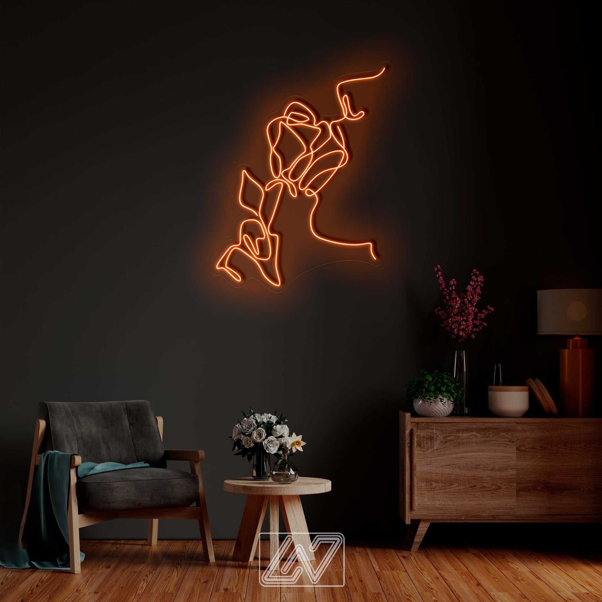 Girl Licking the Rose