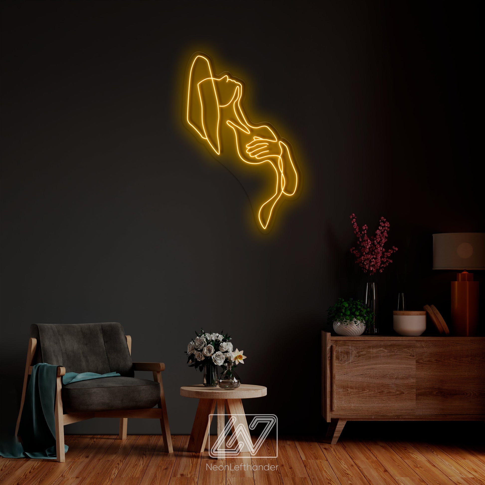 Woman Body - LED Neon Sign, Sexy Woman Body, Neon sign for Bedroom, Party, Bar, Wall Room Decor, LED Lady Neon light, Custom Wedding Sign