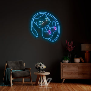 Anime Character - LED Neon Anime Wall Art, Anime, Cartoon Character, Game Room Light, Personalized Gifts, Kids Room Decor,Japanese Neon Sign