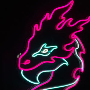 Dragon - LED Neon Sign, Interior Decor, Room decor, Wall Decor, Custom Sign, Neon For Home