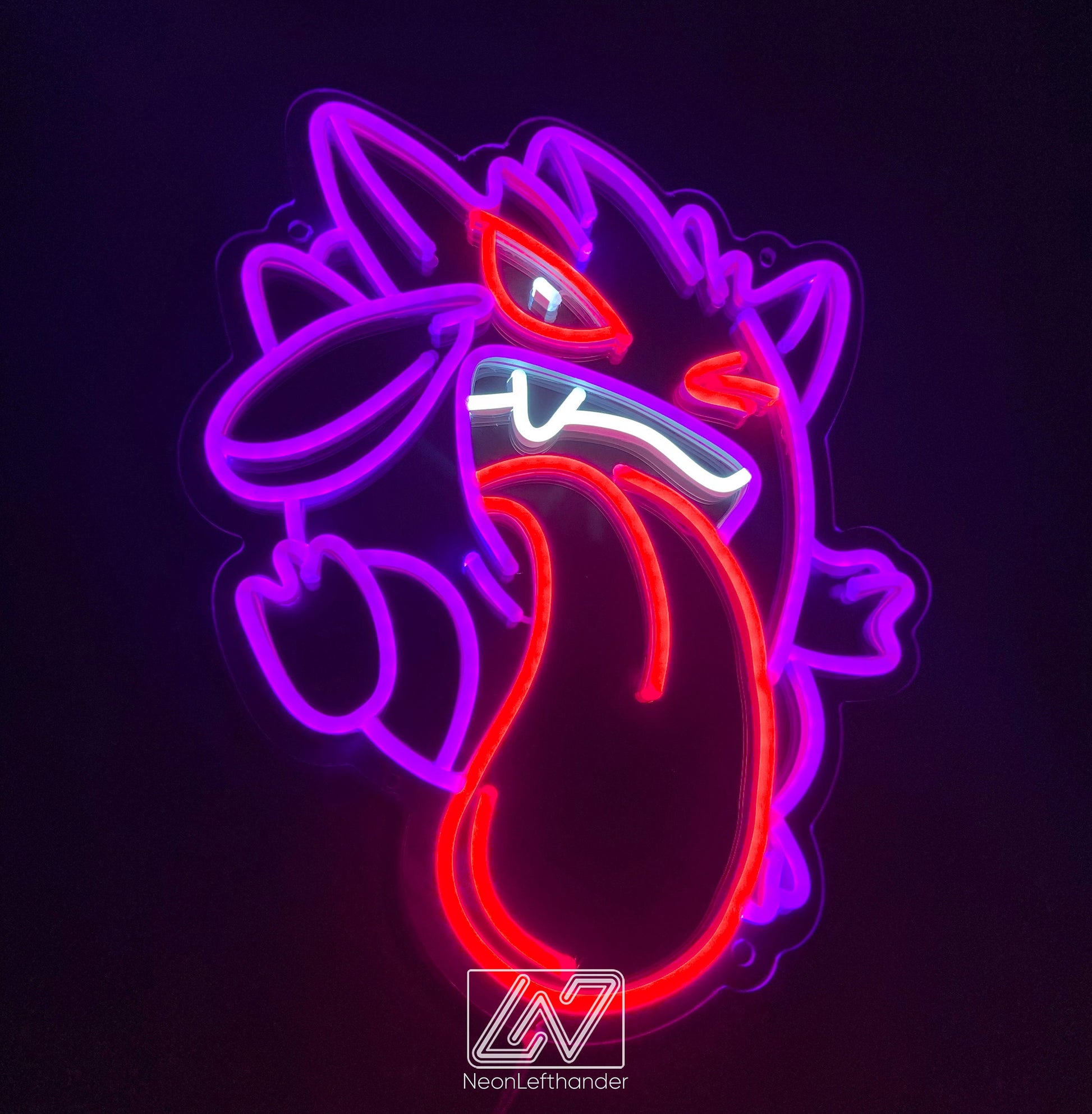 Anime Character - LED Neon Anime Wall Art, Anime, Cartoon Character, Game Room Light, Personalized Gifts, Kids Room Decor,Japanese Neon Sign