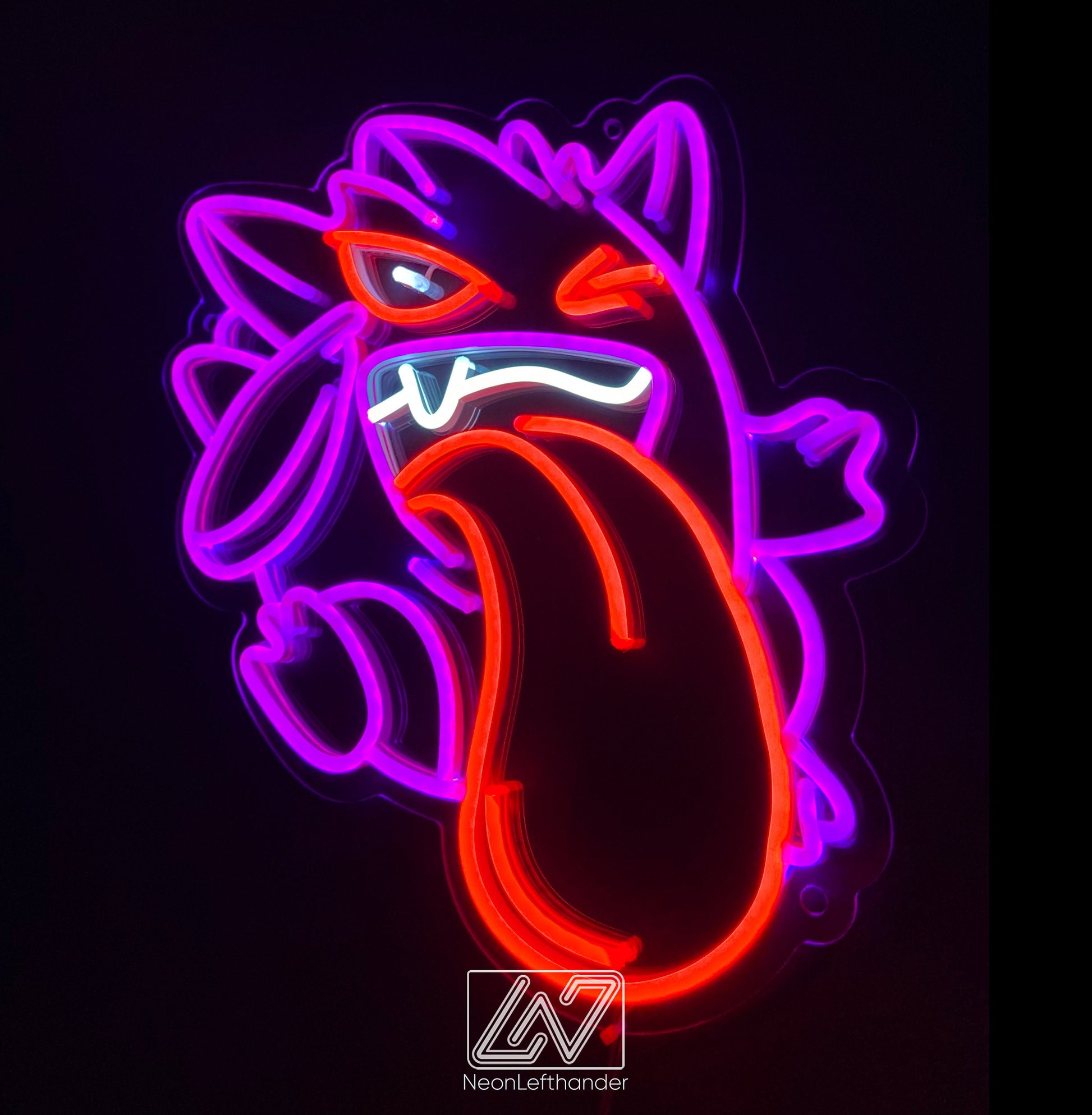 Anime Character - LED Neon Anime Wall Art, Anime, Cartoon Character, Game Room Light, Personalized Gifts, Kids Room Decor,Japanese Neon Sign