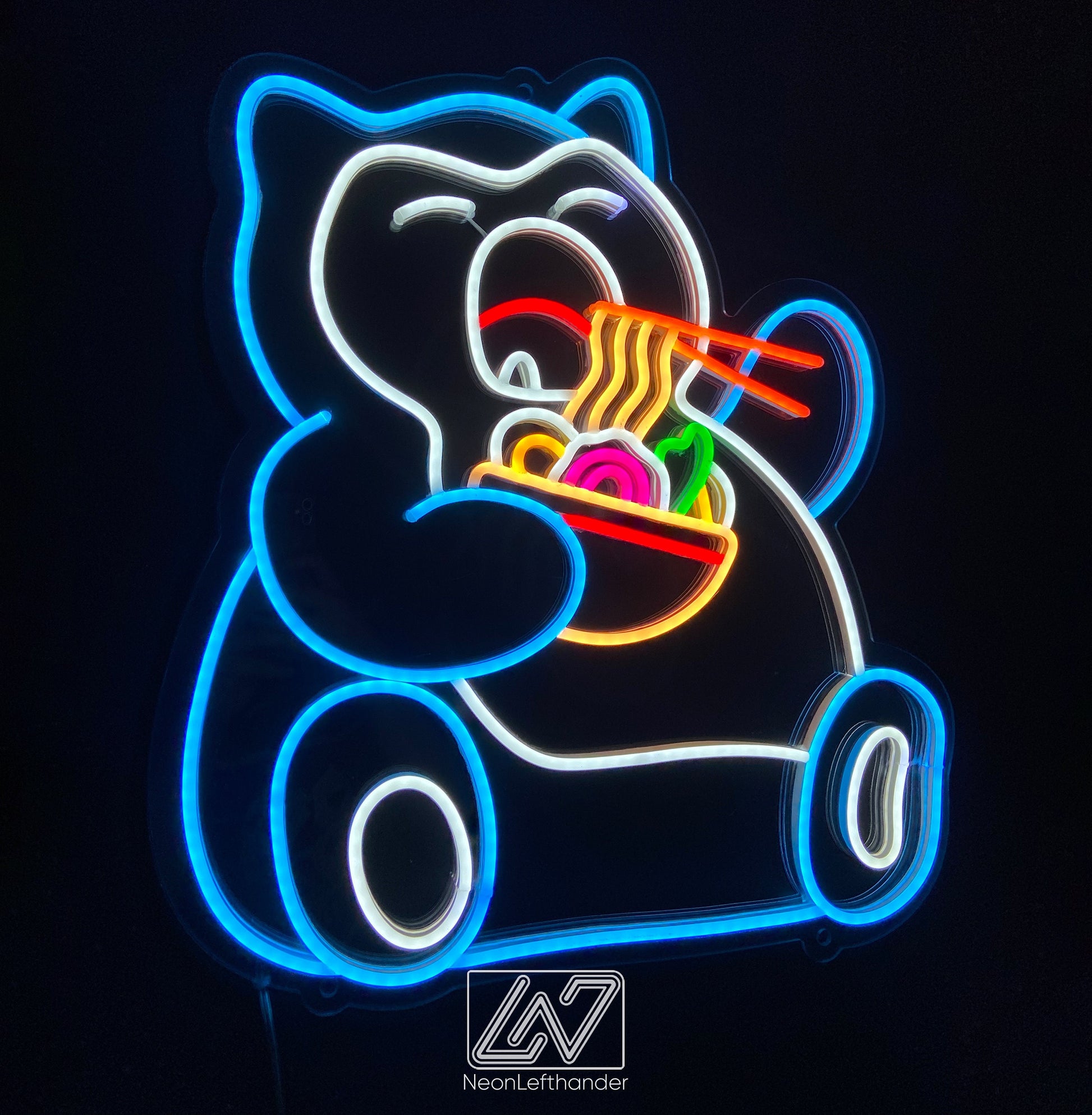 Anime Character - LED Neon Anime Wall Art, Anime, Cartoon Character, Game Room Light, Personalized Gifts, Kids Room Decor,Japanese Neon Sign