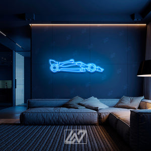 F1 - LED Neon Sign , Sport Interior Decor, Open-Wheel Car Neon Lights, Car Bedroom Neon Sign, Neon Sign Wall Decor