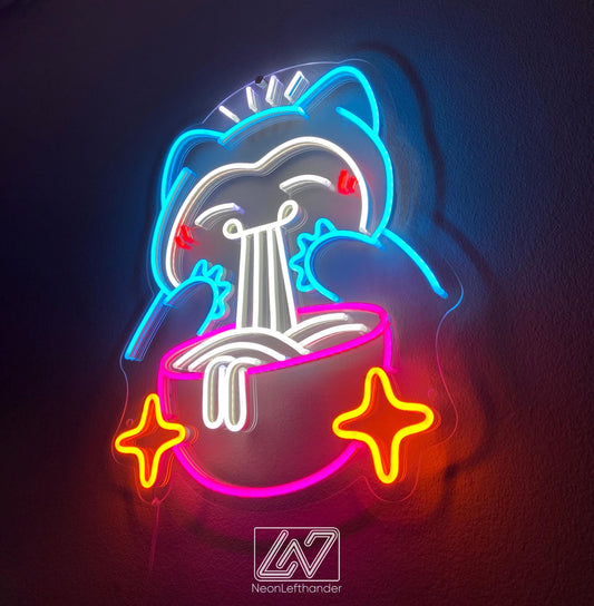 Anime Character - LED Neon Anime Wall Art, Anime, Cartoon Character, Game Room Light, Personalized Gifts, Kids Room Decor,Japanese Neon Sign