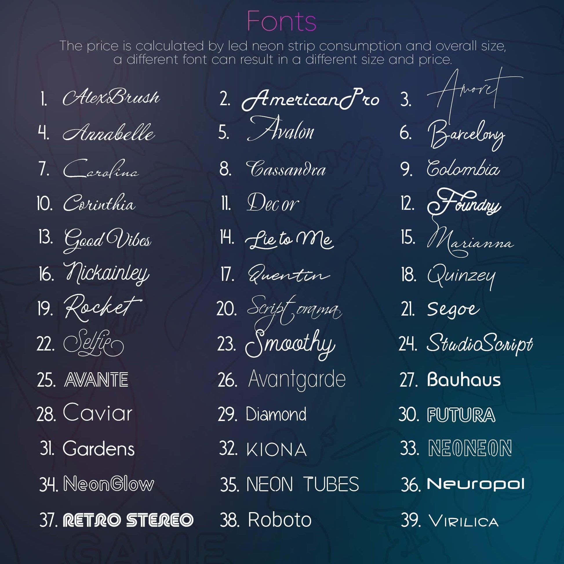 Custom Rhombus Initials Neon Sign