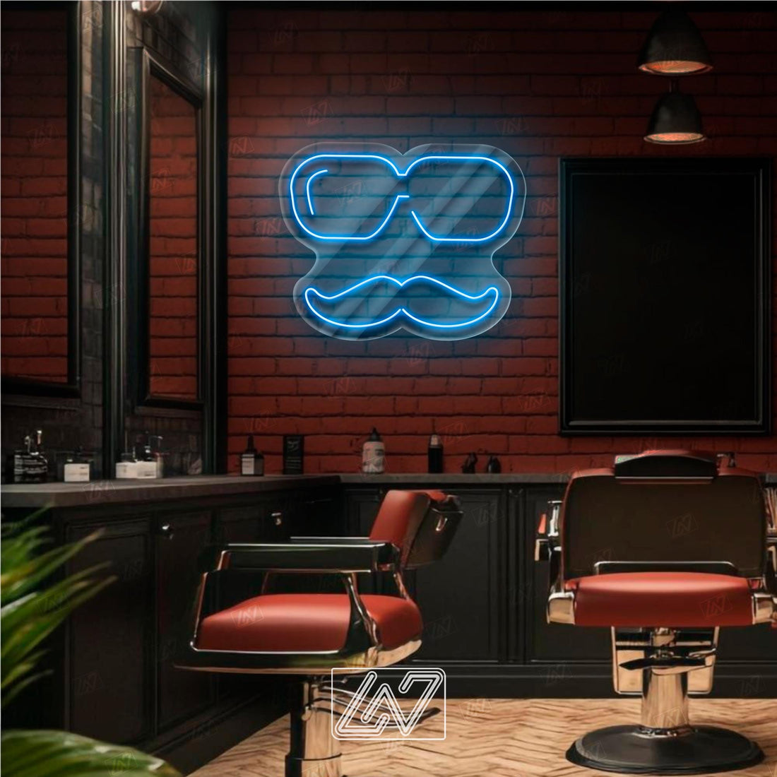 Barber Shop - Scissors neon light, Scissors neon sign, Scissors led sign custom, Barber Shop Scissors neon sign, Hair beauty salon