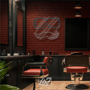 Barber Shop - Scissors neon light, Scissors neon sign, Scissors led sign custom, Barber Shop Scissors neon sign, Hair beauty salon