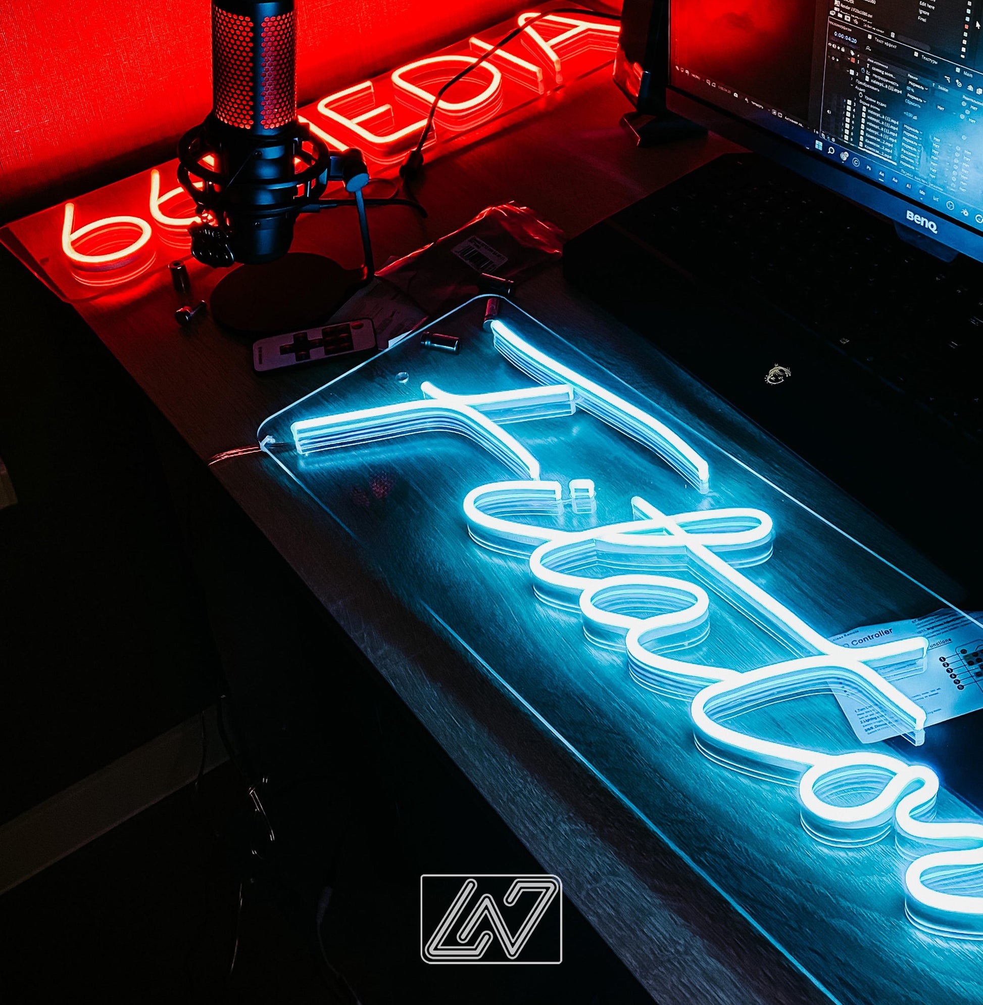 Tennis Name Neon Sign, Nursery Decor, Personalized Neon Sign, Personalized Name Neon Sign, Name Neon Sign, Kids Name Sign, Rugby Gift