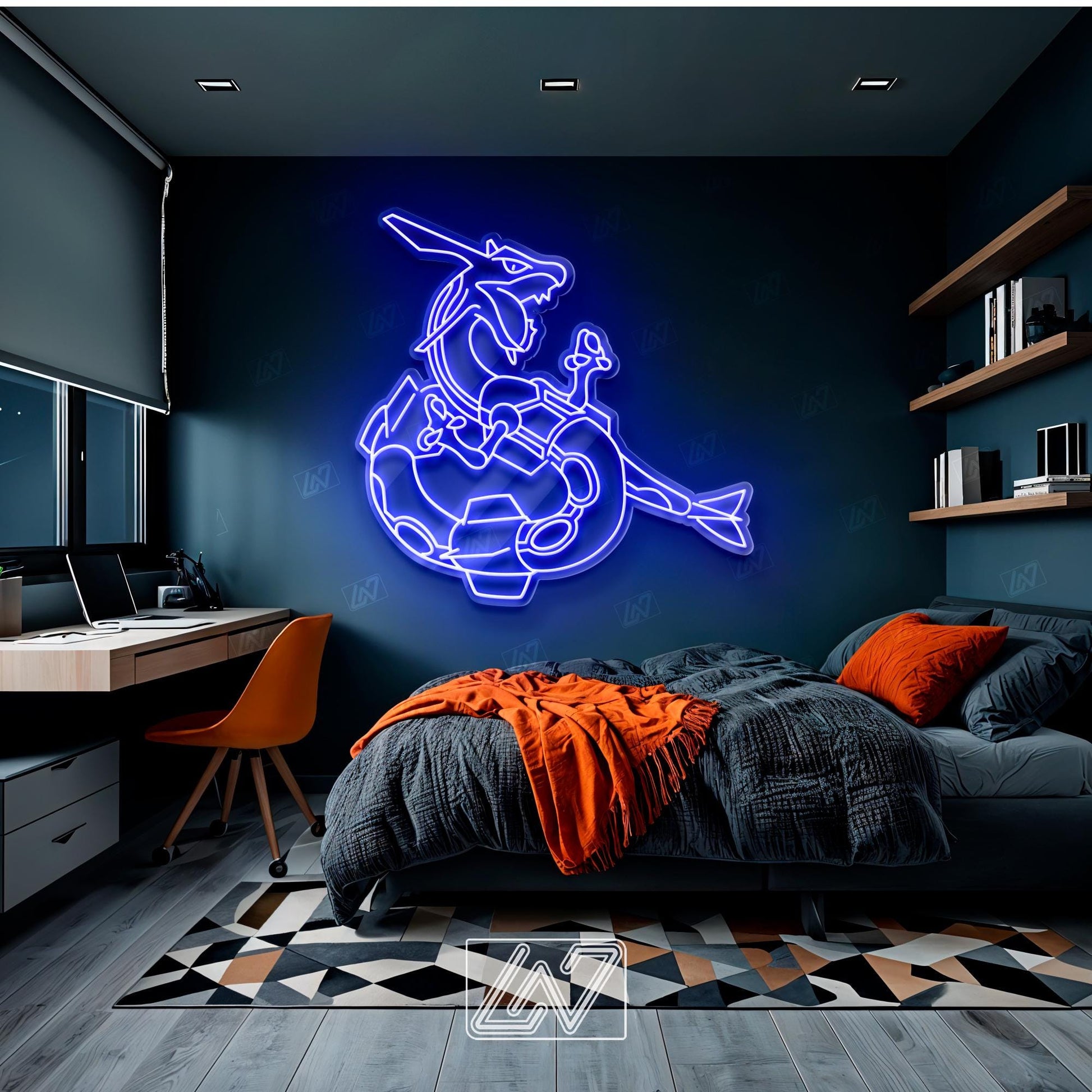 Anime Character - LED Neon Anime Wall Art, Anime, Cartoon Character, Game Room Light, Personalized Gifts, Kids Room Decor,Japanese Neon Sign