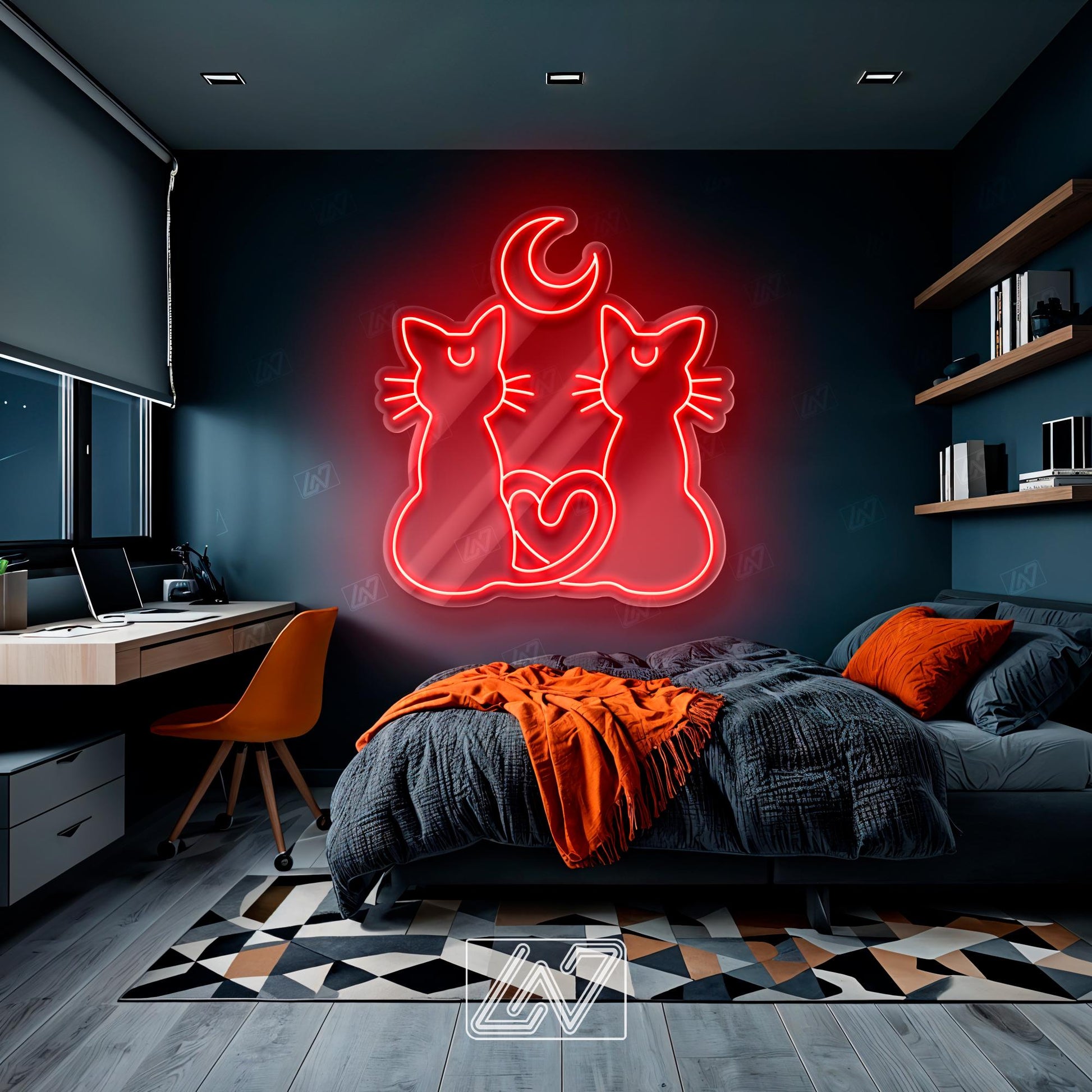 Anime Character - LED Neon Anime Wall Art, Anime, Cartoon Character, Game Room Light, Personalized Gifts, Kids Room Decor,Japanese Neon Sign
