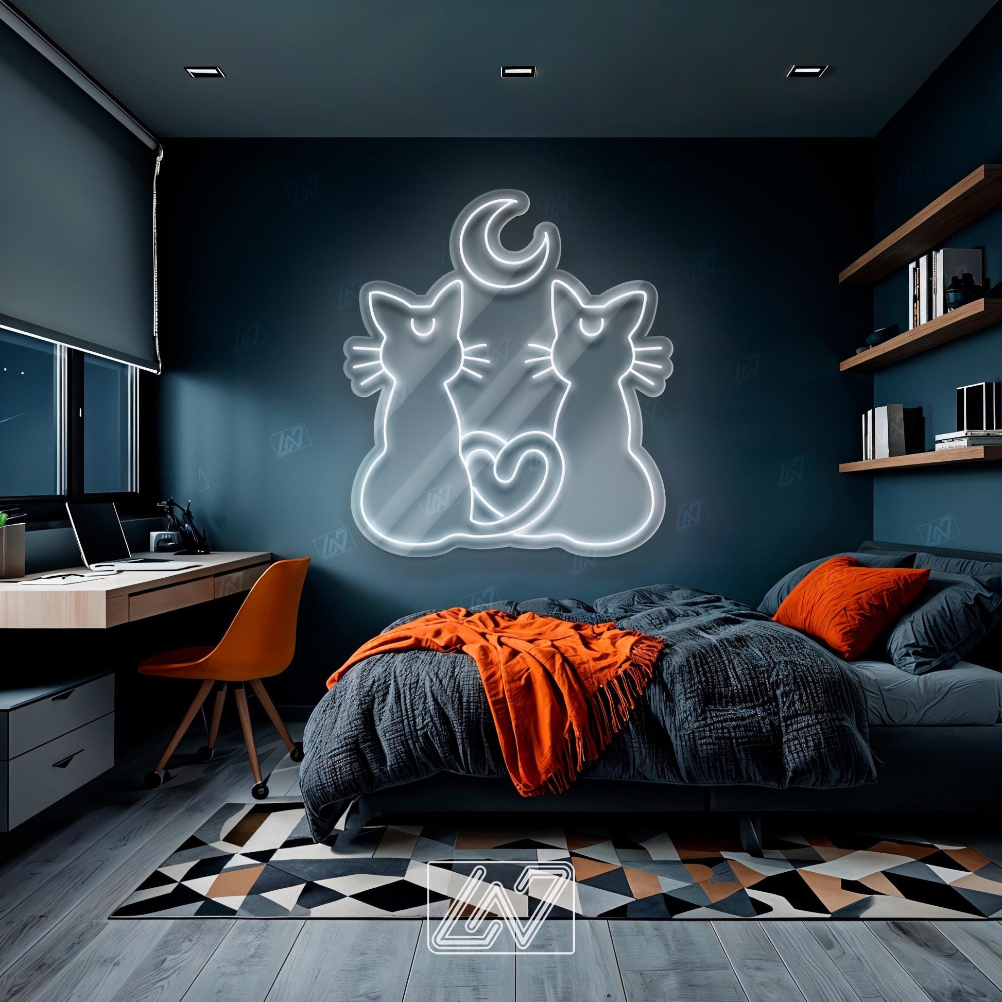 Anime Character - LED Neon Anime Wall Art, Anime, Cartoon Character, Game Room Light, Personalized Gifts, Kids Room Decor,Japanese Neon Sign