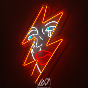 Crying Girl - LED Neon Sign, Bright Pop Art Neon, Wall Decor, Sassy Wall Art, Neon Lights, Custom Neon Sign, Gift