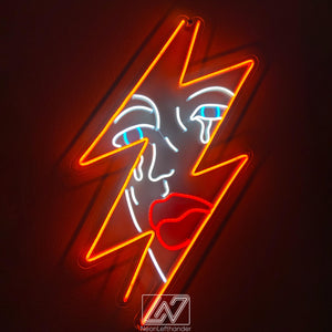 Crying Girl - LED Neon Sign, Bright Pop Art Neon, Wall Decor, Sassy Wall Art, Neon Lights, Custom Neon Sign, Gift