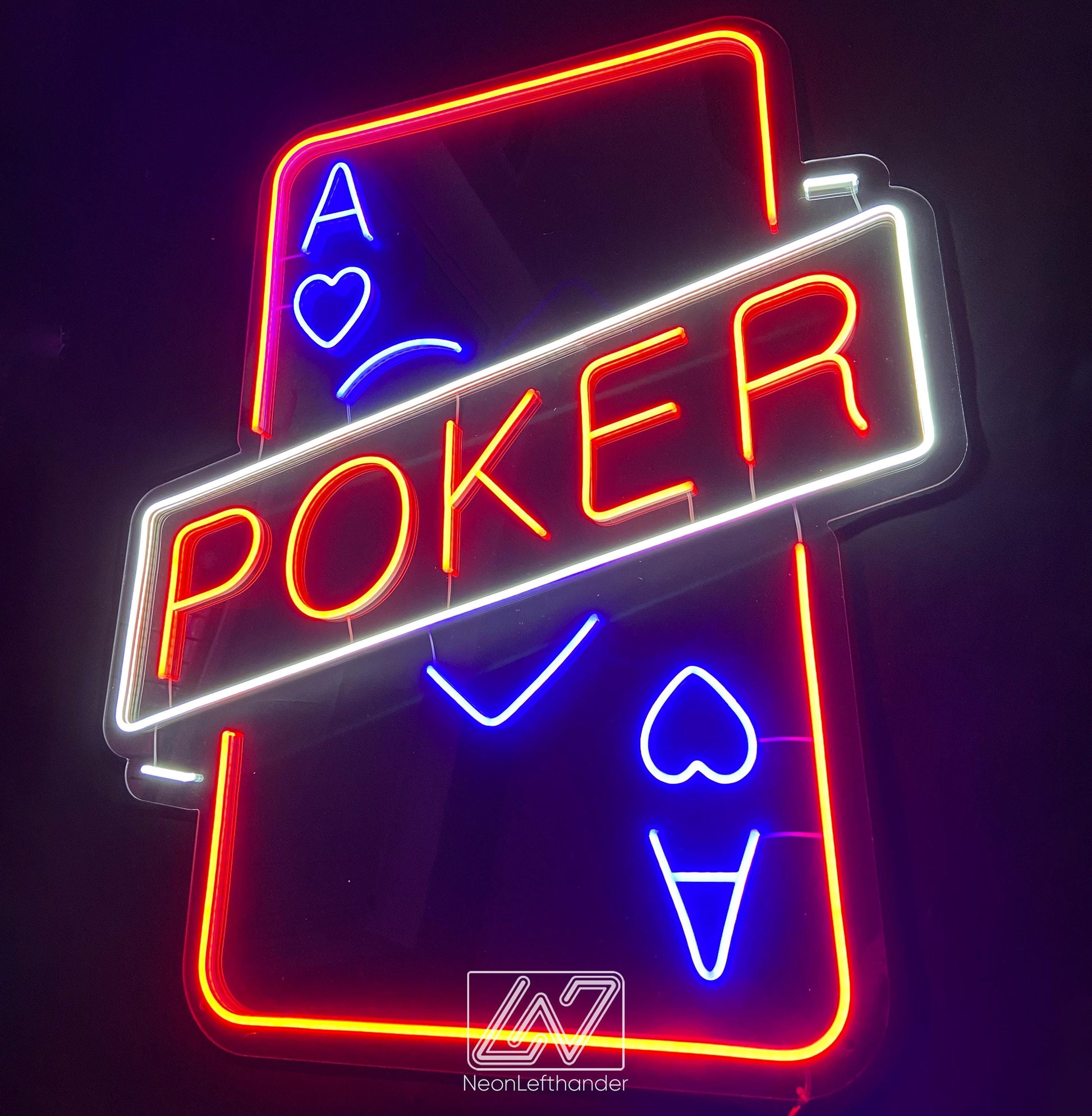 Poker Card – Custom Playing Card, Collectible Casino Decor, Poker Room Art, Gift for Gamblers