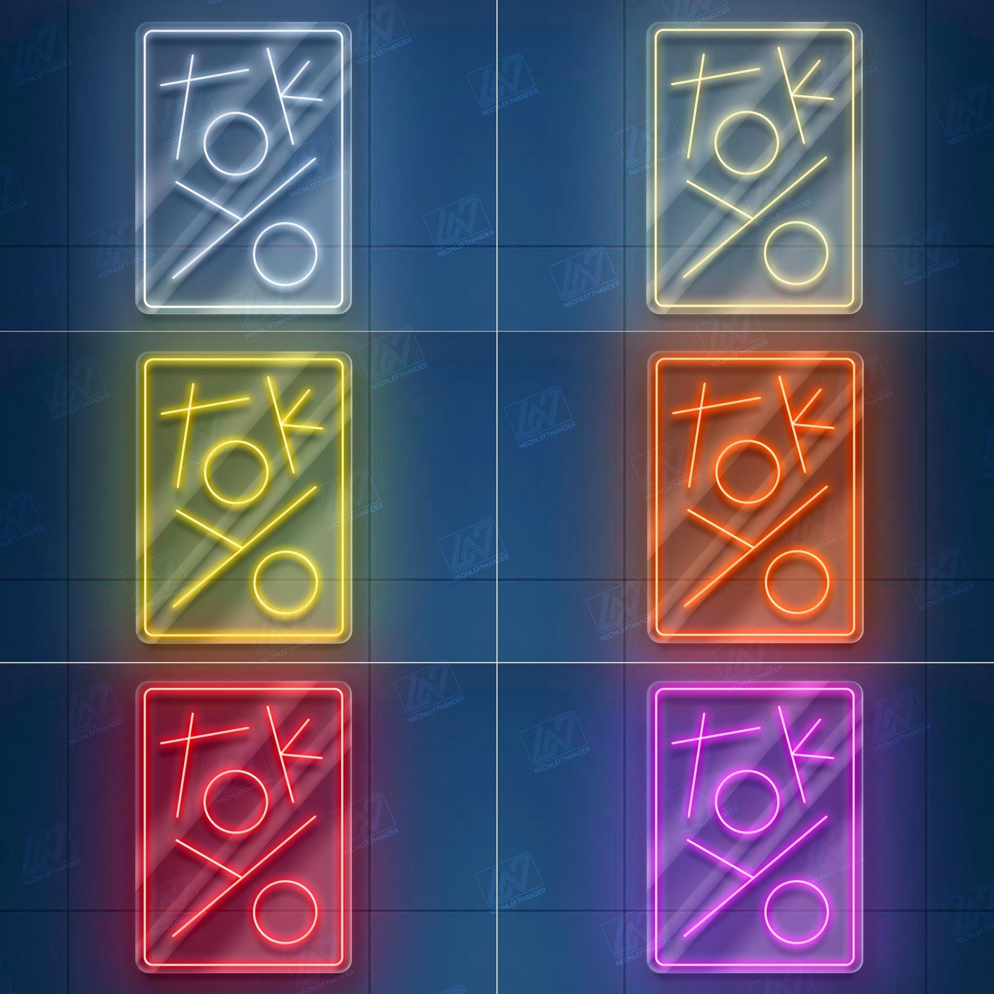 Tokyo Neon Sign Modern LED Wall Art, Minimalist Japan City Decor, Red Urban Vibes Light for Bedroom, Studio or Travel-Themed Room