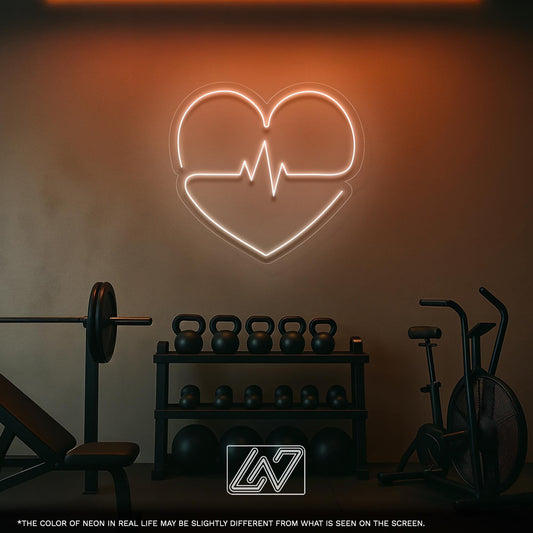 Heartbeat Neon Sign