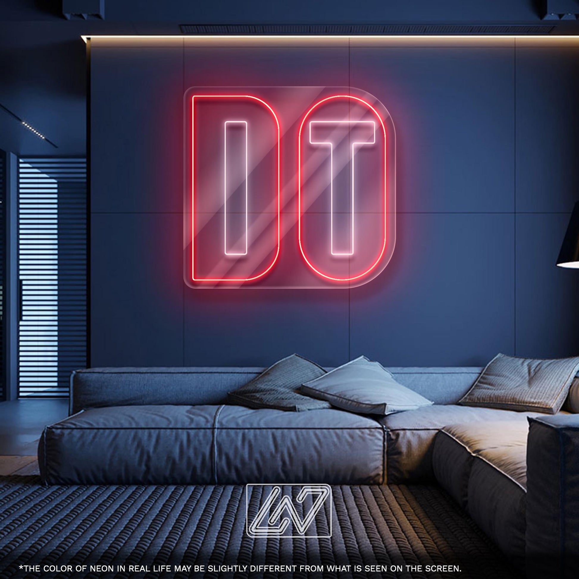 Do It LED Neon Sign - Motivational Light for Office, Gym, Studio, Bedroom, Perfect Inspirational Decor, Gift for Creatives and Entrepreneurs