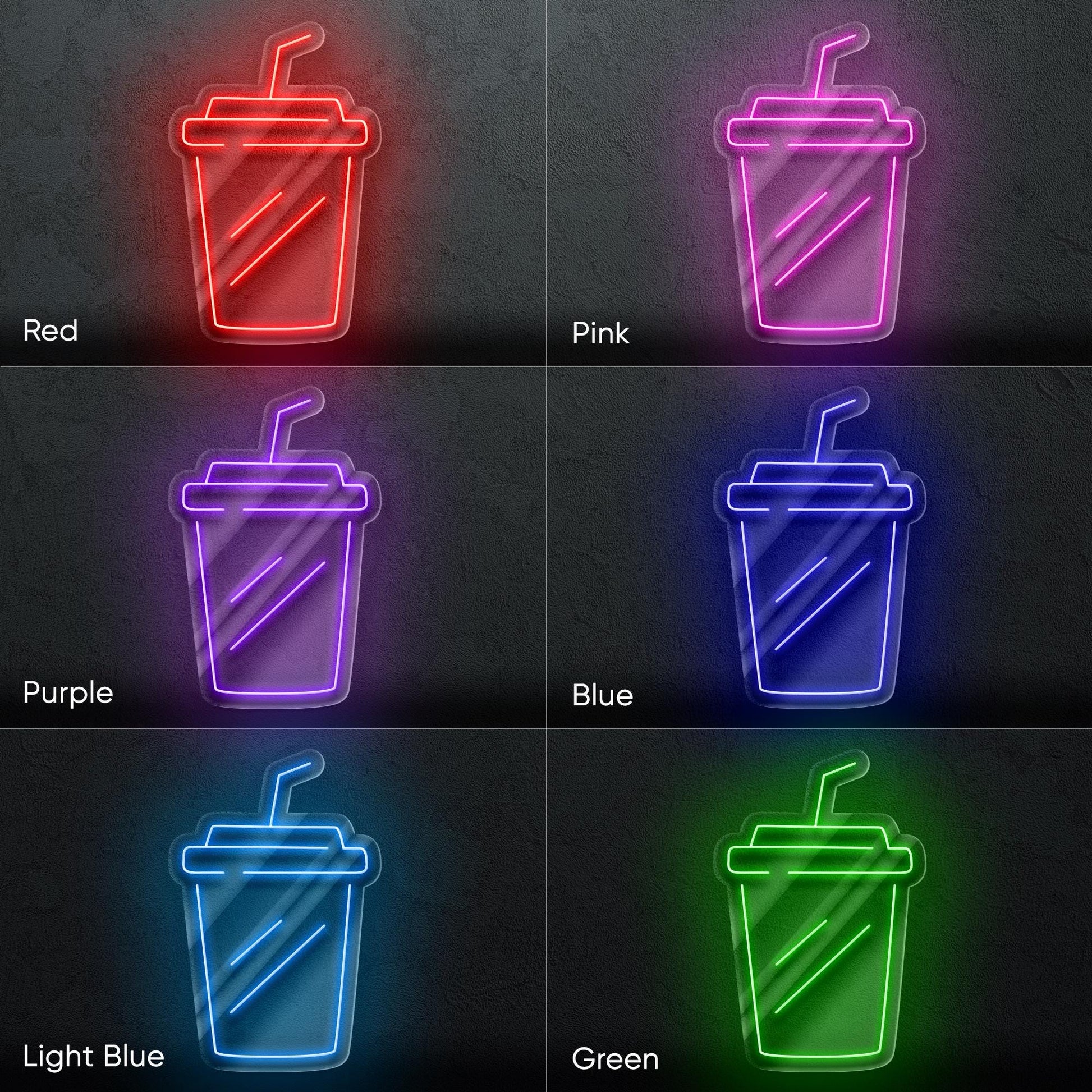 Coffee Cup Neon Sign