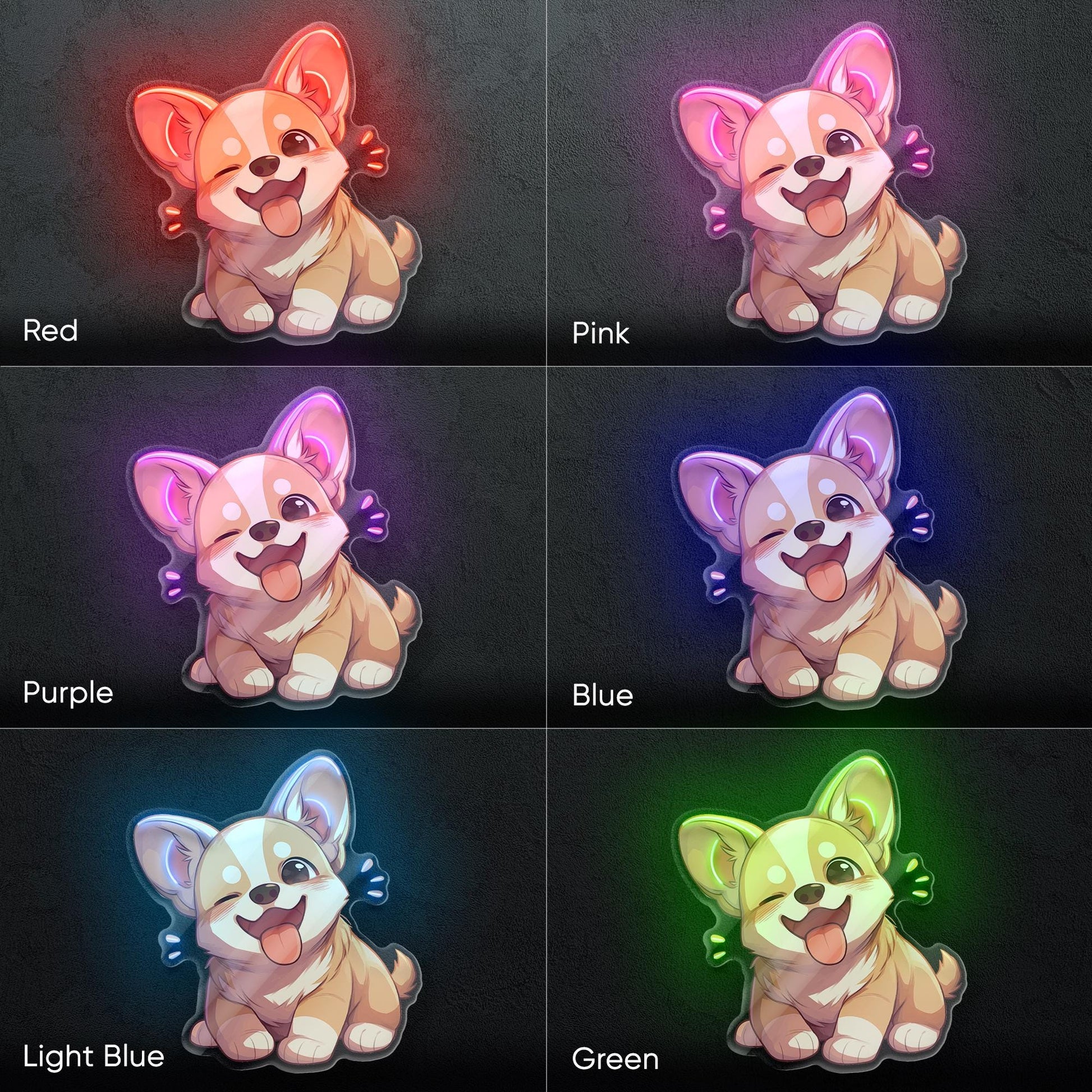 Corgi Neon Sign