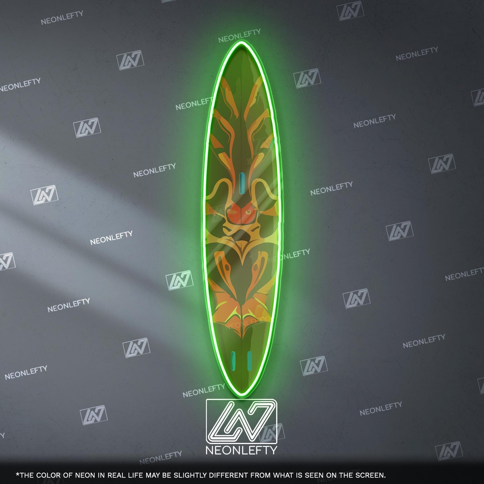 Surfboard Neon Sign