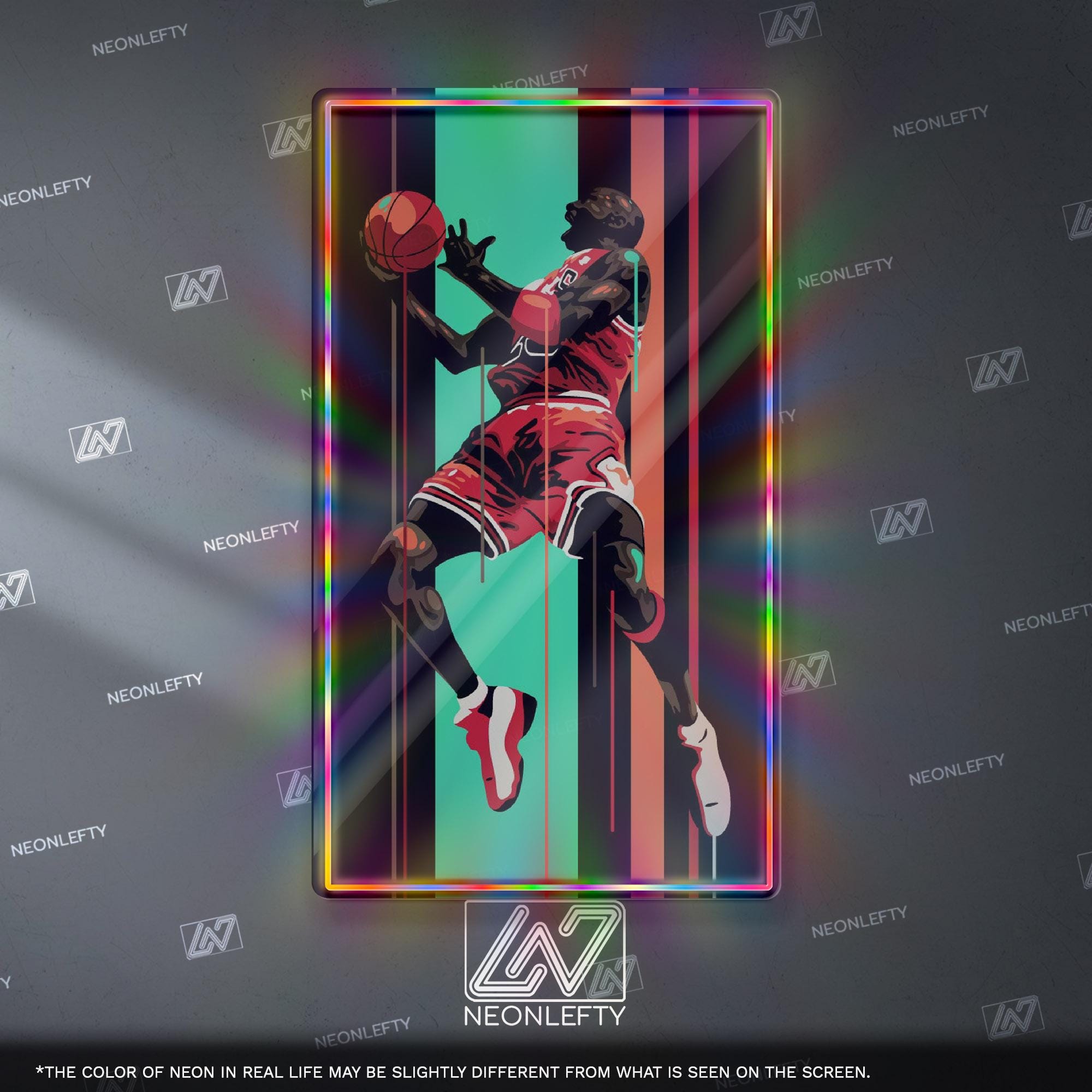 Jordan v2 LED Neon Sign - Handmade & High Quality – NeonLefty