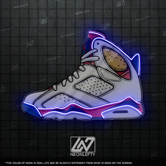 Sneaker Art - LED Neon Streetwear Wall Decor, Urban Shoe Illustration, Hype Style Neon Light, Sneakerhead Gift, Modern Room Decor