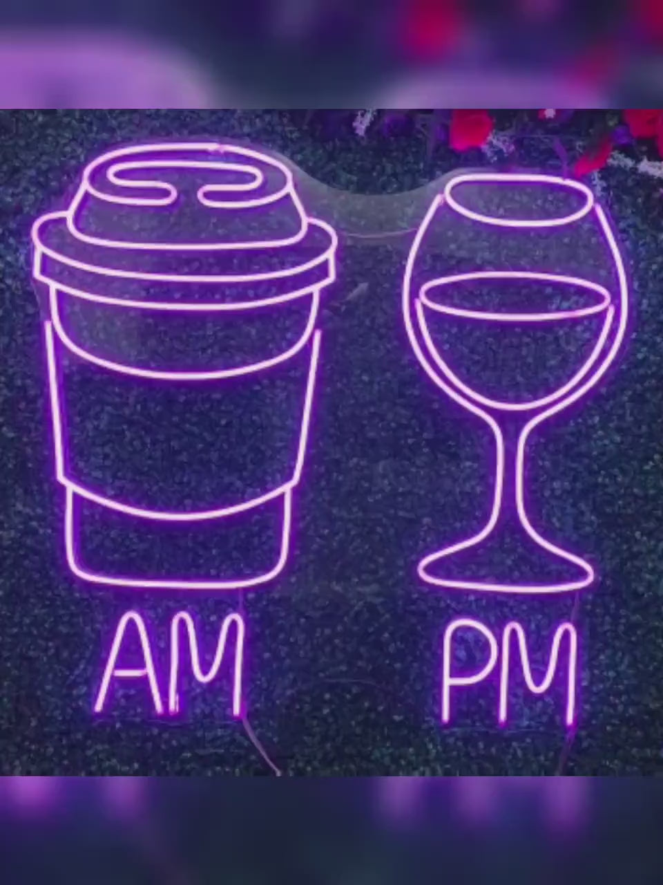 Am Pm Neon Sign